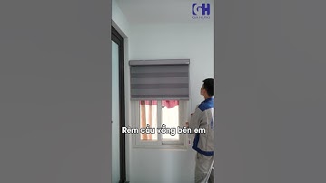 Rèm Cuốn Cầu Vồng Hàn Quốc Giá Rẻ & Đẹp - Cản Sáng Cách Nhiệt  #giahungpro #remcauvong