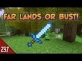 Minecraft far lands or bust  237  sword sharing