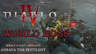 Diablo 4 | World Boss Ashava The Pestilent