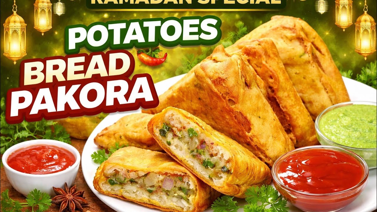 How to make potatoes bread pakoray|| Easy Bread pakoray recipe 