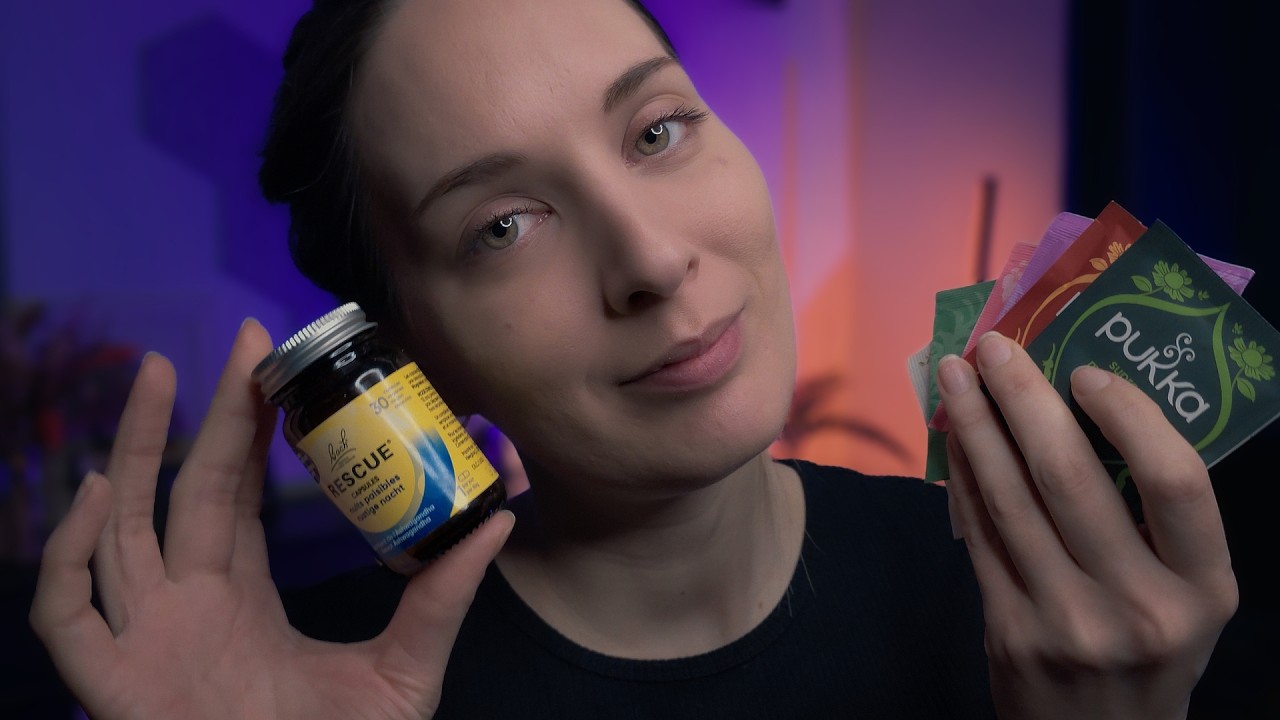 ASMR Bedtime Tea & Catching Up ☕ Soft Spoken EN/FR | Personal Attention for Sleep