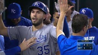 KC@DET: Hosmer extends the lead with a solo home run