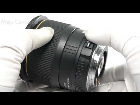 SIGMA (シグマ) AF 28mm F1.8 EX DG MACRO (キヤノン用) 良品 - YouTube