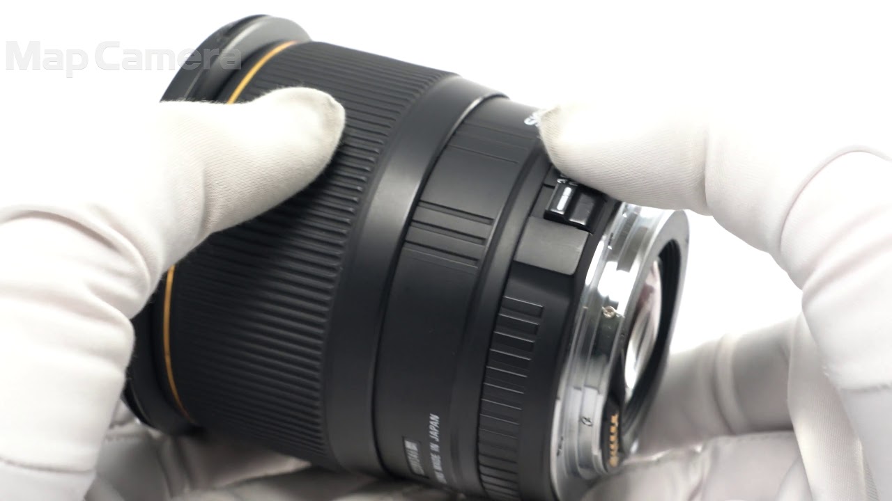 SIGMA (シグマ) AF 28mm F1.8 EX DG MACRO (キヤノン用) 良品 - YouTube