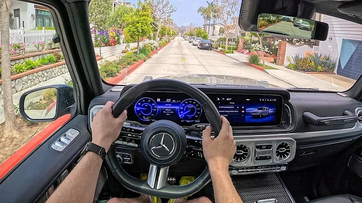 2025 Mercedes-Benz G 580 with EQ Technology - POV Test Drive (Binaural Audio)