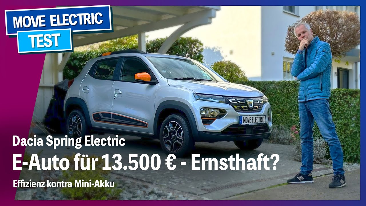 Dacia Spring Electric Effizienz kontra MiniAkku Reichweite im