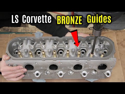 LS9 Corvette ZR1 NEW Bronze Guides Install | Worn GM OEM Guide Removal Start to Finish