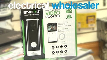 Ener-J Smart Wi-fi Video Doorbell - Pro Series