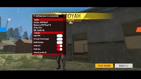 P2077KNG CHEAT V7.4 MOD MENU OB50 ANTIBAN FULL ANTIBAN 100% SAFE ALL SERVER WORKING FF MOD