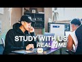 Real time study with me no music