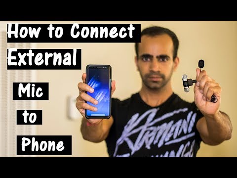 How to Connect External Mic to your Smartphone (Android/iPhone)