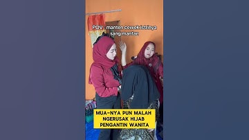 ketika mantan pacar MUA menikah dengan pengantin wanita ‼️‼️ #mua #ngakak #lucu #pengantinviral
