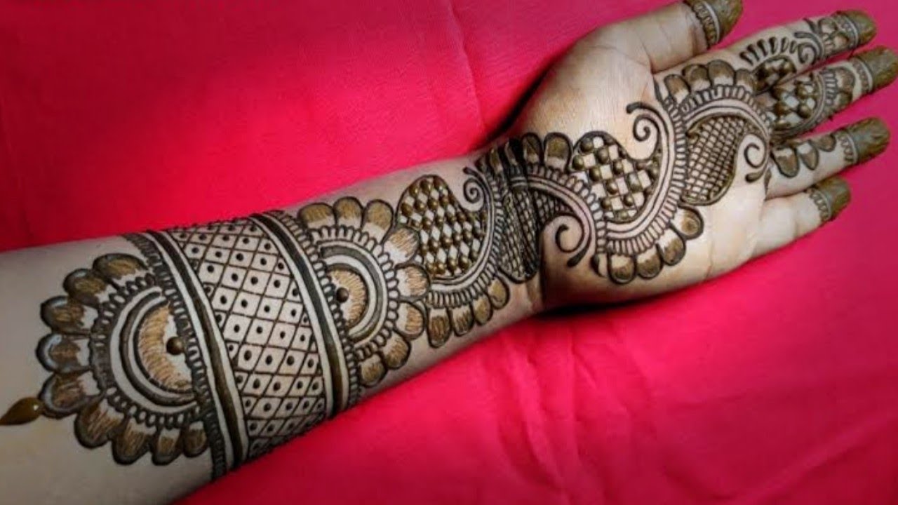 Arabic Mehndi Designs | Simple Cone designs | Simple Mehndi design ...