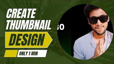 How To Make a Professional Thumbnail in  Just 2 Minutes | Fast Thumbnail Trick . 