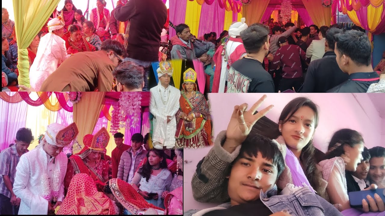 | 2026 की पहली शादी में आज हुआ शामिल 🎉 यादगार पल और ढेर सारी खुशियाँ 💍 | @ABHIBorauk05 |