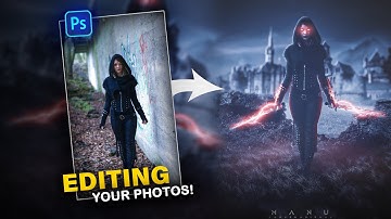 Lightning Sword - Photoshop Manipulation Tutorial  | Glow Effect Lights & Objects in Photoshop CC