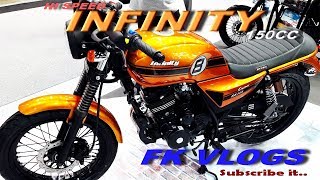 Lunch alert of new bike Infinity 150cc by Hi Speed motorbikes