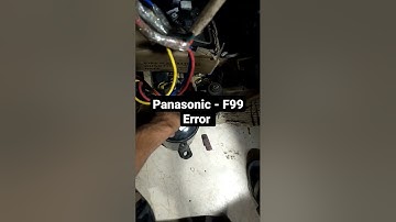 Panasonic F99 Error problem