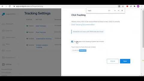 sendgrid disable tracking