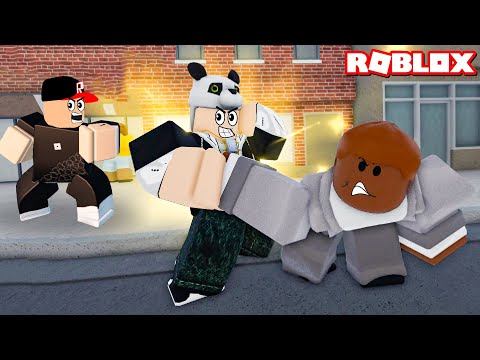 Kötü Adamları Döv ve Sokakları Temizle!! - Panda ile Roblox Right 2 Fight