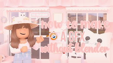 how to make a ROBLOX GFX WITHOUT blender! (roblox studio ONLY!) || stxilia