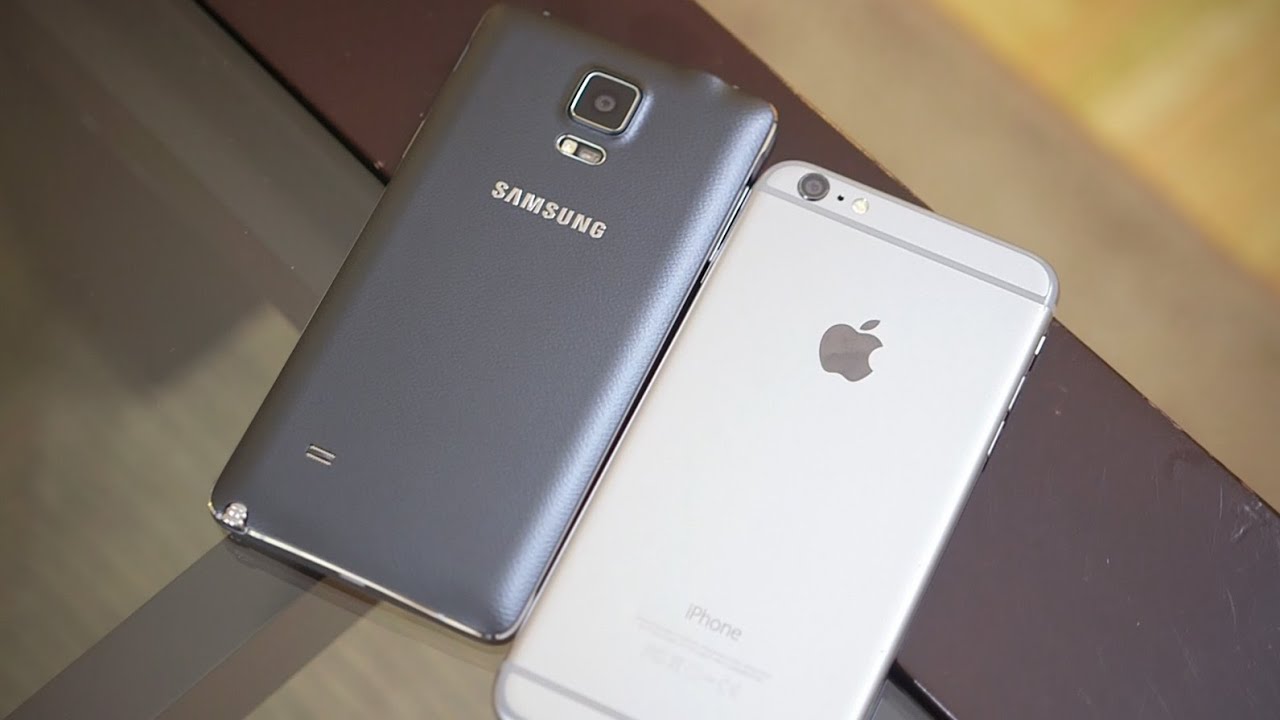 iPhone 6 Plus vs Galaxy Note 4!