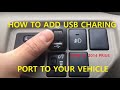 HOW TO ADD USB PORT INTO YOUR CAR (TOYOTA PRIUS)