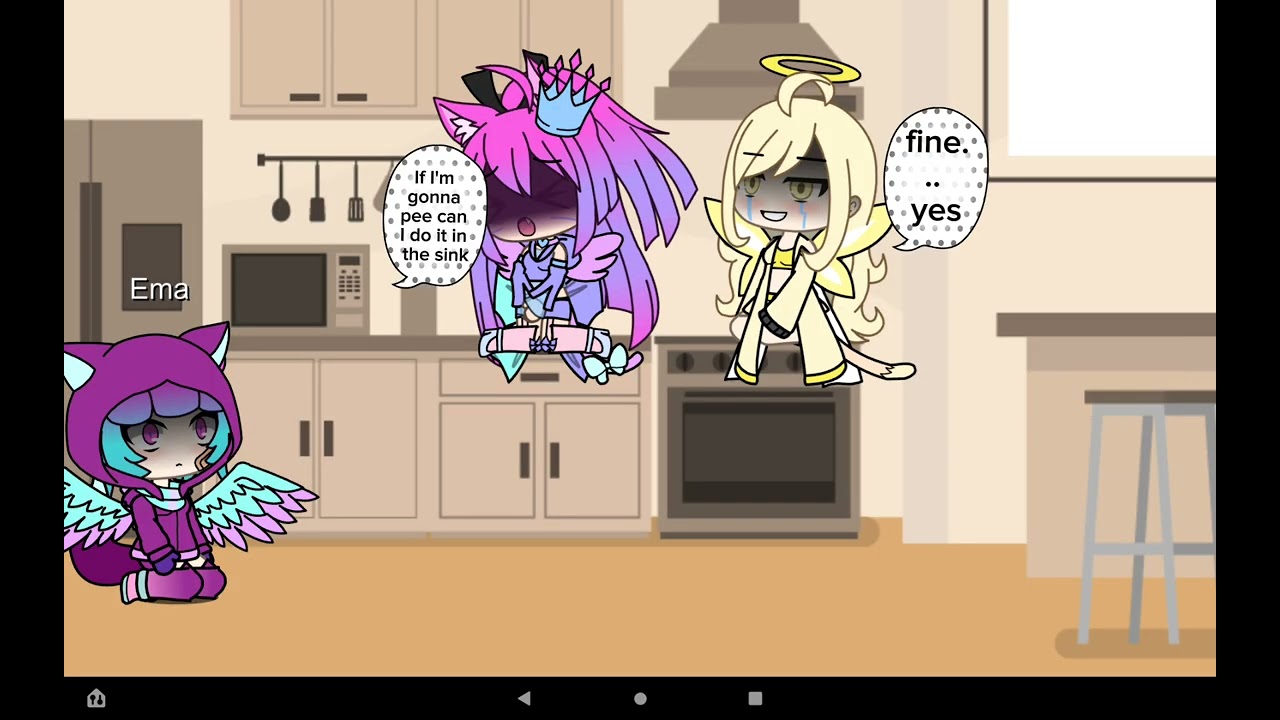 gacha pee he@t (18+) try not to pee challenge failed (I made her pee)