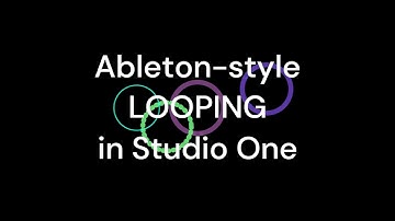 Studio One Looping like in Ableton Live