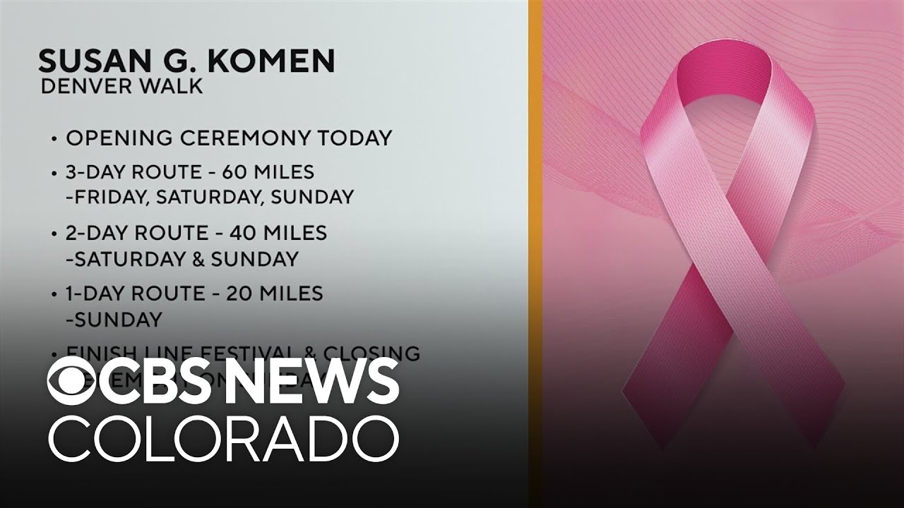 The Susan G. Komen 3-day walk for breast cancer research returns to ...