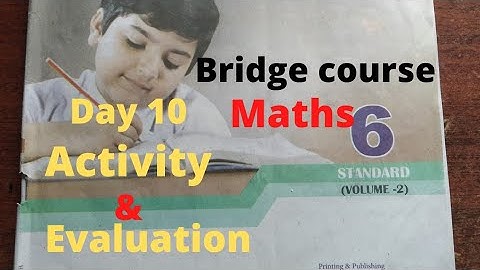 6th maths bridge course answers/day 10/ @GjStudies