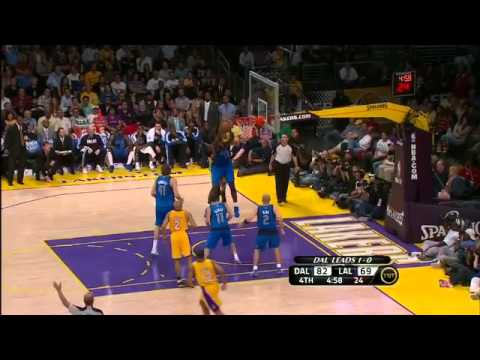 JJ Barea dominates the 4th quarter - Mavs vs Lakers (2011 Playoffs)