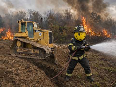 Bulldozer CATERPILLAR D6N LGP