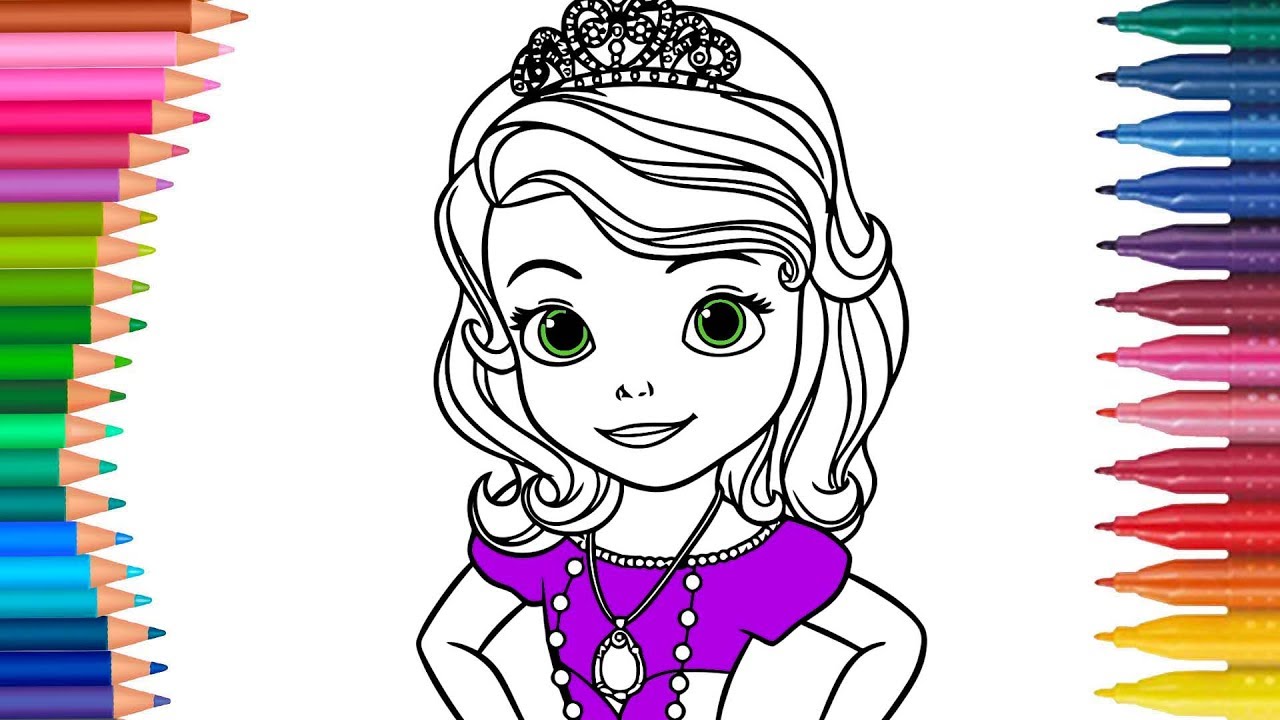 60 Disegni di Sofia La Principessa da Colorare  Cartoon coloring pages,  Disney princess coloring pages, Disney coloring pages