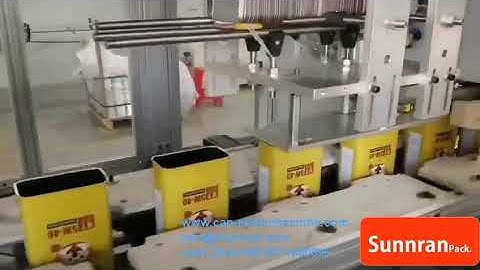 Rectangular Oil Can Making Machine , Oil Tin Manufacturing Machine 40CPM 3P