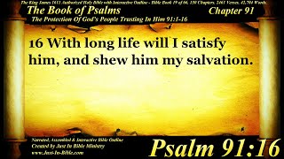 Famous The Book of Psalms | Psalm 91 | Bible Book #19 | The Holy Bible KJV Read Along Audio/Video/Text Profile