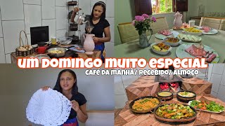 Levantei cedinho e preparei um delicioso café da manhã pra minha família| recebidos | almoço caseiro