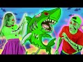 Zombie shark doodoodoo epidemic song  pikojam kids song