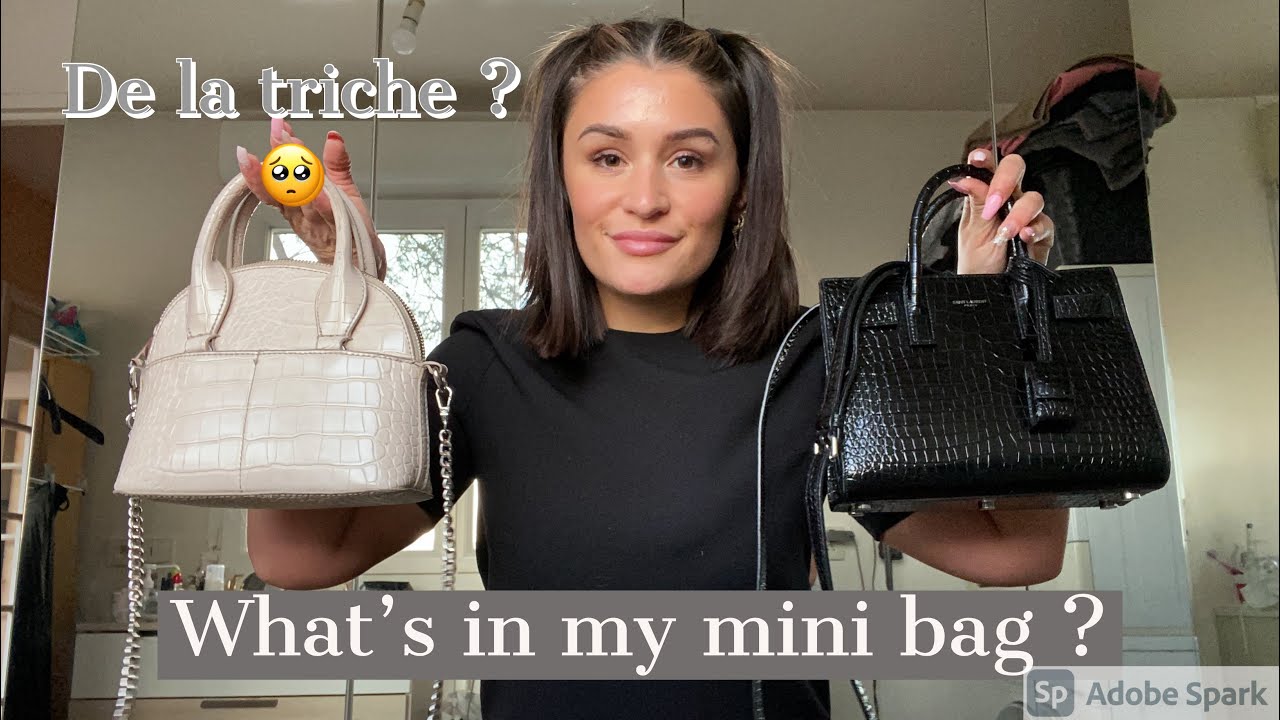 WHAT’S IN MY MINI BAG ? 🛍 | MES INDISPENSABLES - YouTube