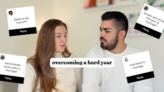 1 Year of Marriage Q&A  overcoming a hard year!