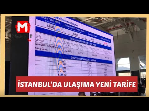 İstanbul’da ulaşıma yeni tarife! Toplu ulaşım ve taksi ücretleri ne oldu?