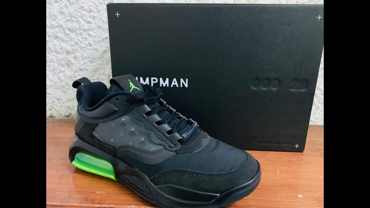 jordan max 200 black green