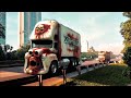 hunting truck tronton, truk berubah bentuk, zombie, tayo, Thomas