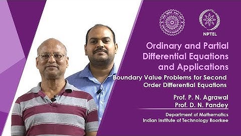 Boundary value problems for second order differential equations