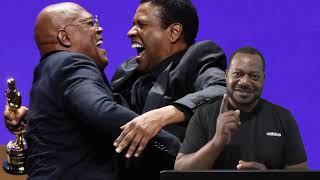 Samuel L  Jackson Receives Honorary Oscar from Denzel Washington This Moment Should Be Remembered