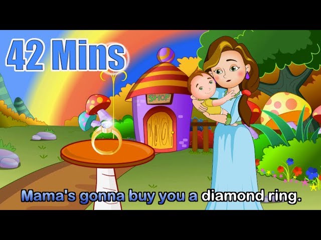 Hush little baby Lullaby | + Kids Songs | + Nursery Rhymes by EFlashApps class=