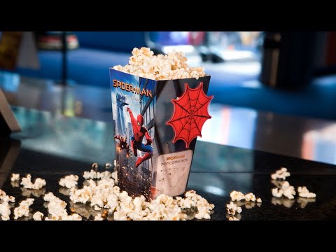 VR - Spider Popcorn Box - Spiderman Homecoming