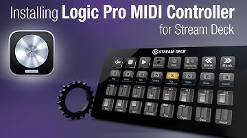 Logic Pro MIDI Controller for Stream Deck Installation