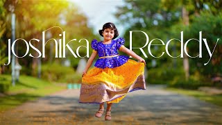 Rakasi Gadusu Pilla Cover Song | Dad's Little Princess Joshika Reddy | Pre Birthday cinematic video