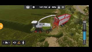 Making Chaff and Slurry | Farming Simuator 20 forage harvester krone screenshot 5